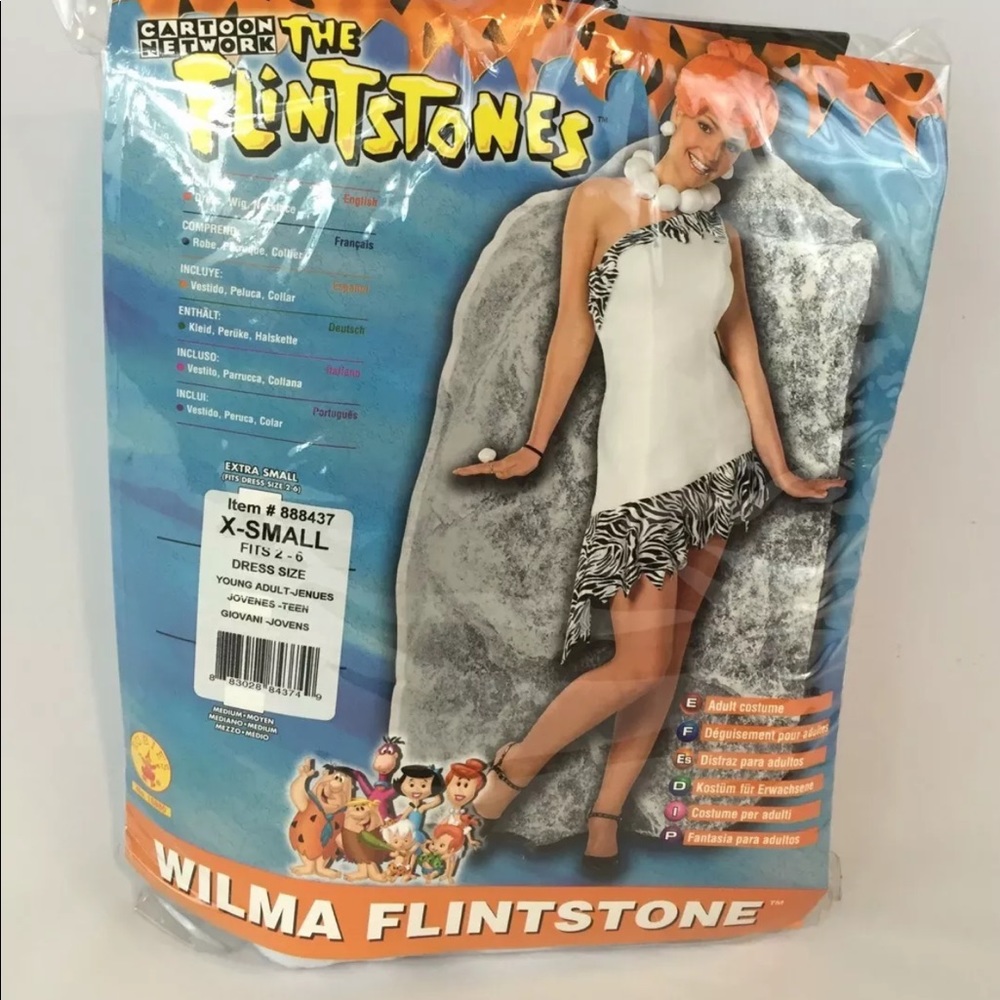 Halloween Wilma Flintstone costume
